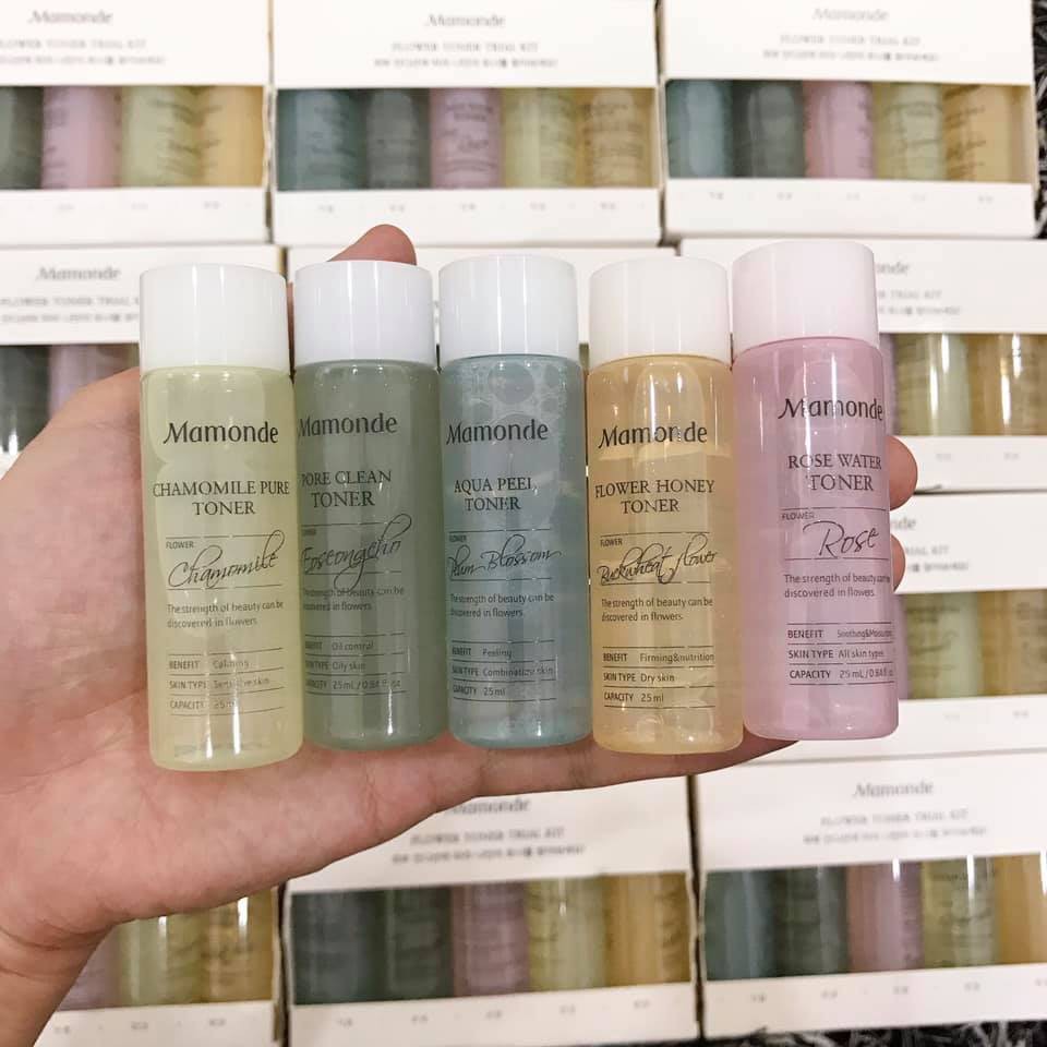 Set Toner Mamonde Mini gồm 5 chai  Chính Hãng Date Xa