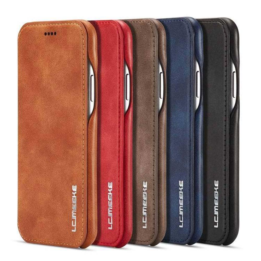 Ốp Điện Thoại Siêu Mỏng Chống Sốc Kèm Ngăn Đựng Thẻ Cho iPhone 12
