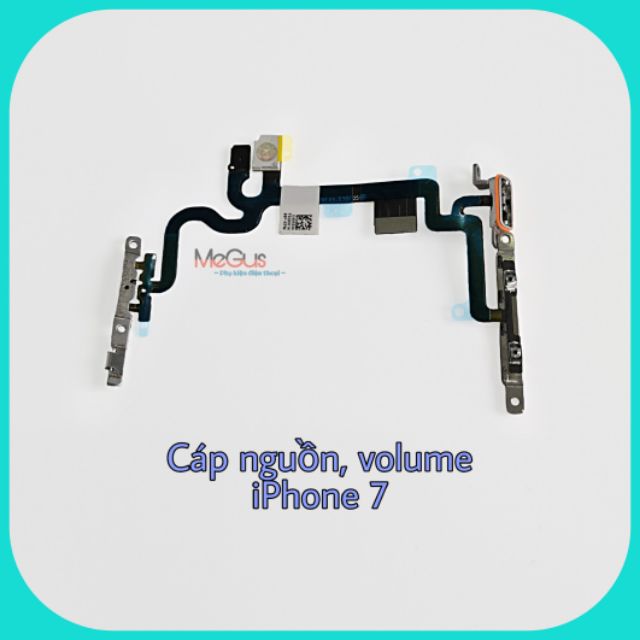 Cáp nguồn âm lượng gạt rung flash iphone 7