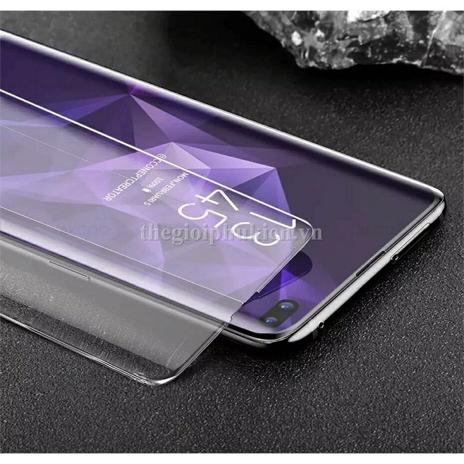 Tấm kính cường lực SamSung Galaxy S10 S10 Plus S10 5G trong suốt full keo UV