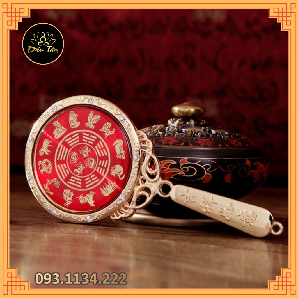 Gương khai quang vật phẩm phong thủy