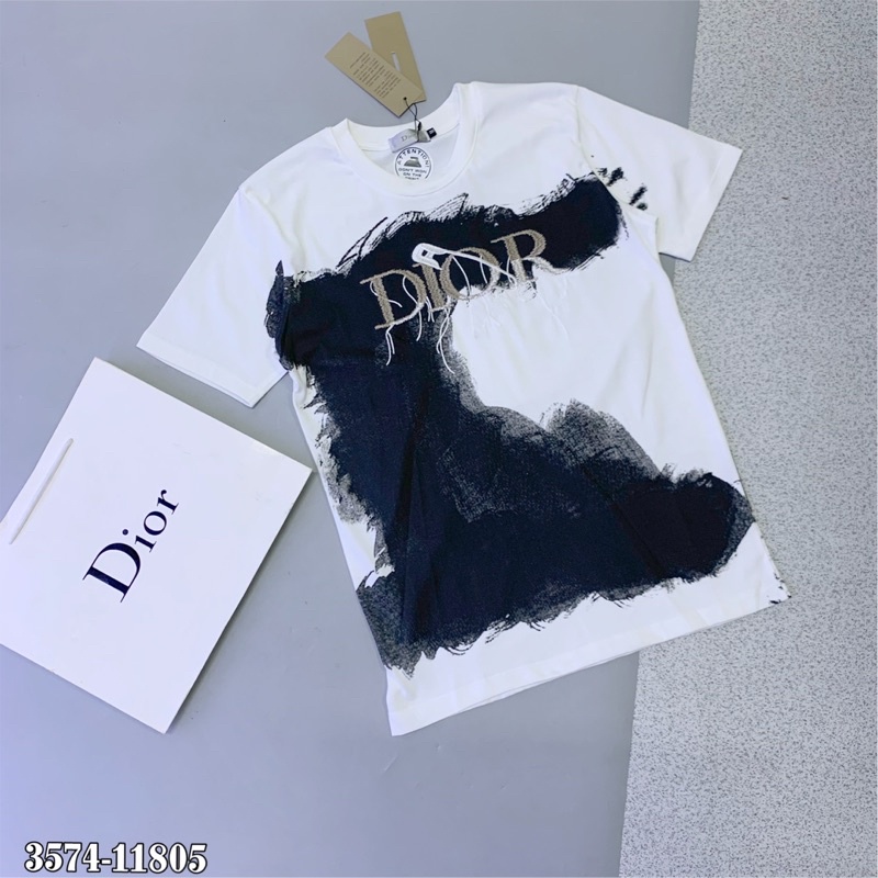 ÁO PHÔNG NAM LOANG HOẠ TIẾT CHỮ DIOR THÊU 3574 | BigBuy360 - bigbuy360.vn