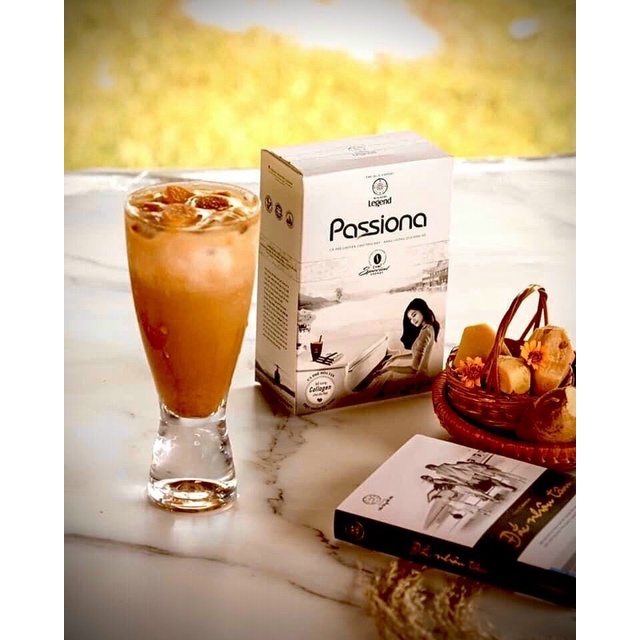 Cà phê Passiona cho phái đẹp 4in1 hòa tan hộp 14 gói