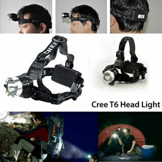 Đèn pin siêu sáng đội đầu 3 chế độ sáng