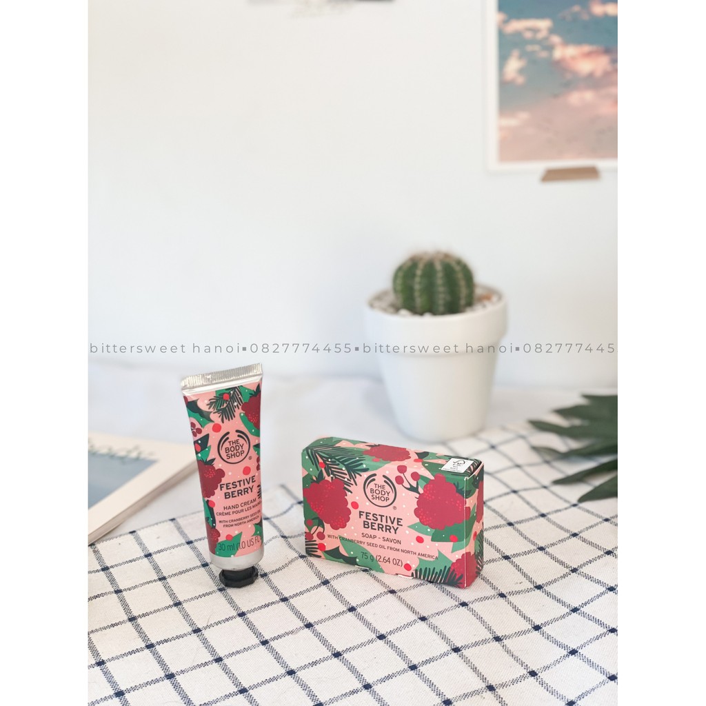 Kem dưỡng tay dưỡng móng THE BODY SHOP HAND CREAM 30ml