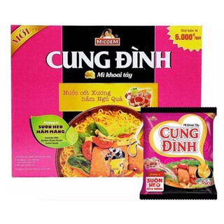 Thùng mì Cung Đình 30 gói các vị