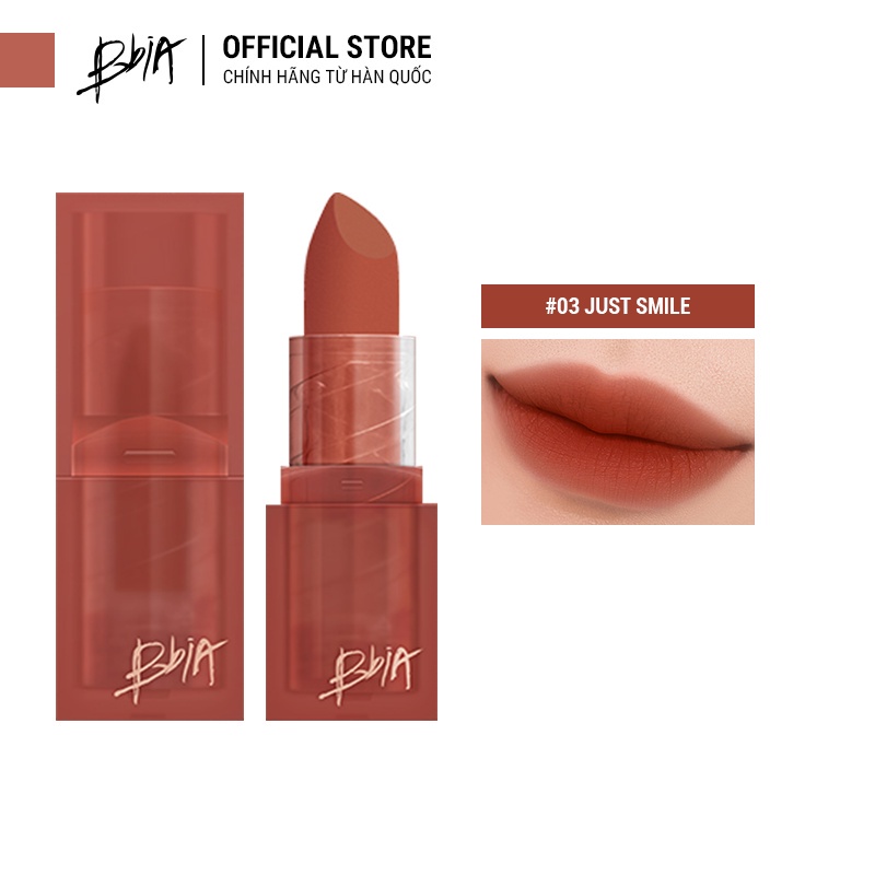 Son lì Bbia Last Powder Lipstick (6 màu) 3.5g - Bbia Official Store