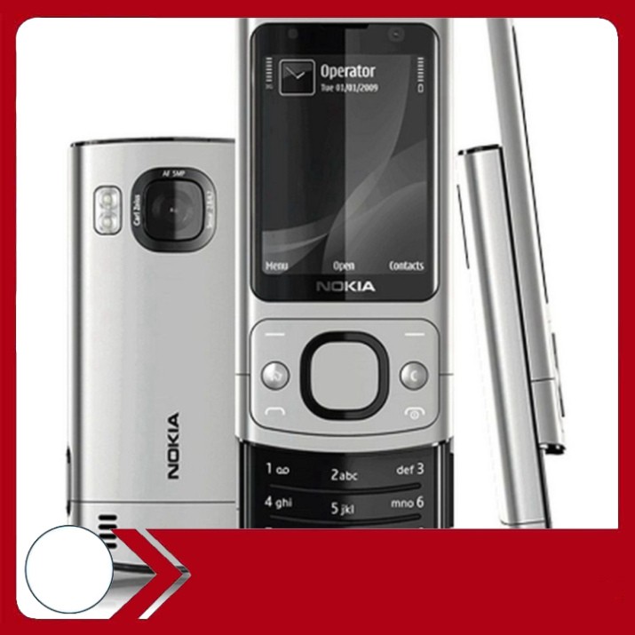 LỖ NẶNG Điện Thoại Nokia 6700S Nắp Trượt Chính Hãng Mỏng Vỏ Nhôm Nhẹ LỖ NẶNG