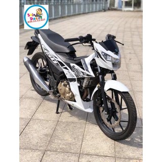 Tem rời Satria Fi trắng đen