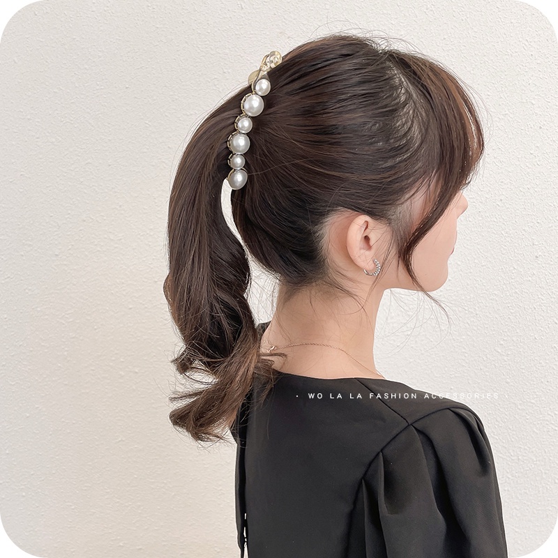 Kẹp Tóc Nữ Đính Ngọc Trai Thời Trang