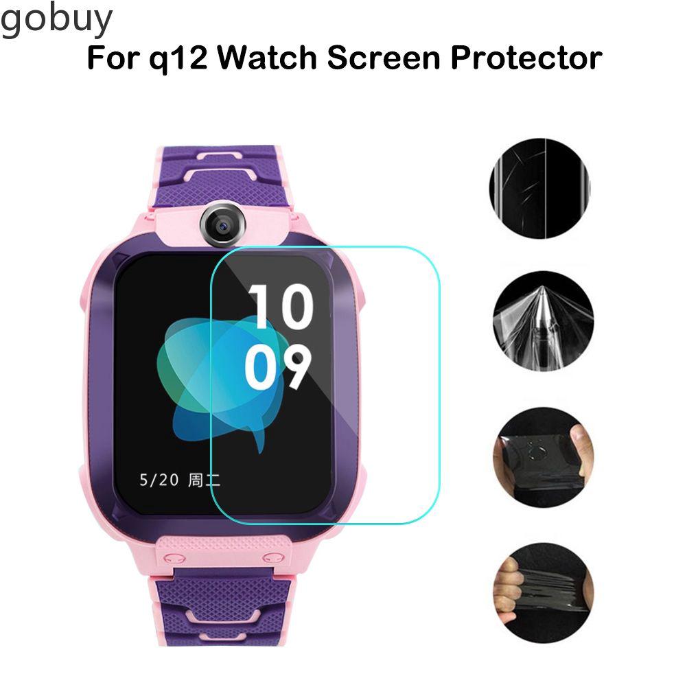 For q12 smart watch 3pcs tpu full cover screen film clear soft hd screen protector film vn