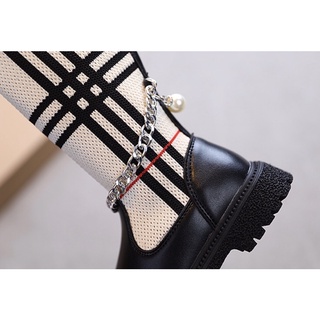 Boot Bé Gái Cao Cổ Cá Tính