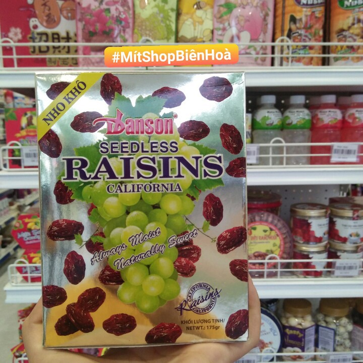 [Ảnh thật] [Chính hãng] NHO KHÔ RAISINS CALIFORNIA