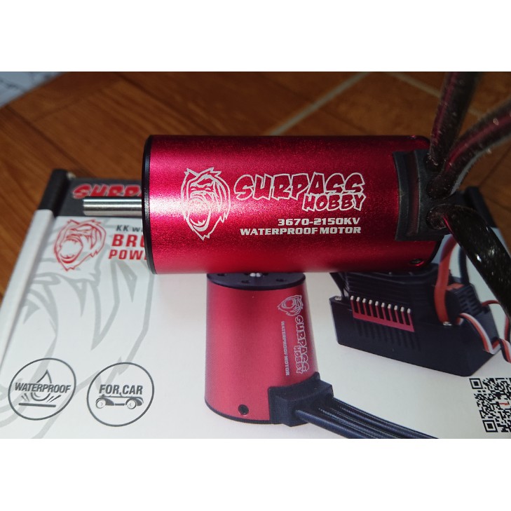 Mô tơ 3674 2200kv brushless không chổi than surpass hobby