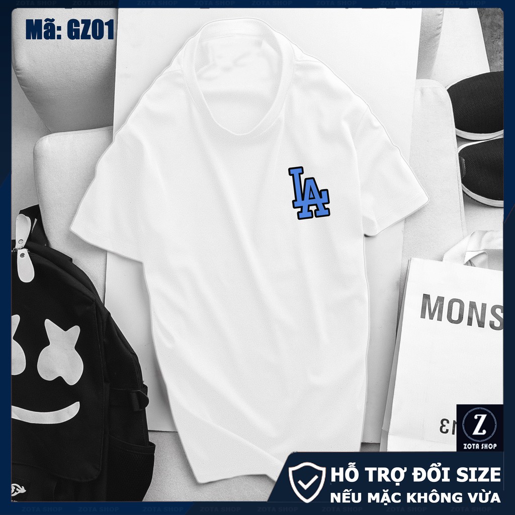 Áo phông nam ngắn tay cổ tròn ZOTA chất cotton tici in LA - Micky 2 mặt GZ01 | BigBuy360 - bigbuy360.vn