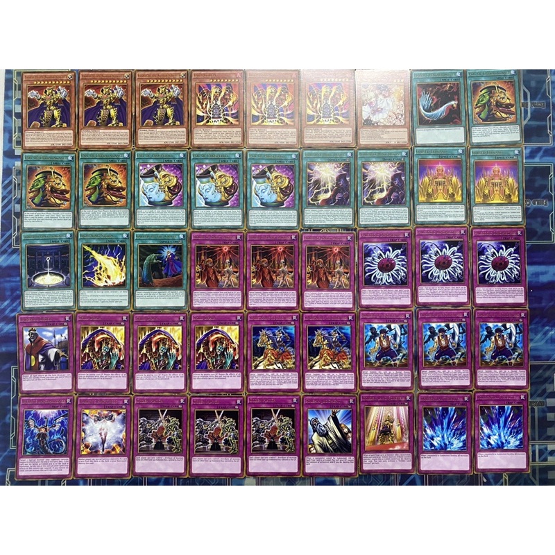 Bộ bài in Eldlich Yugioh - 60 lá cả Extra deck - In 1 và 2 mặt