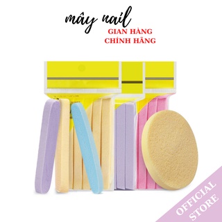 Bọt biển - bông nở - mút rửa mặt chivey nhật bản dùng trong spa gói 12 miếng