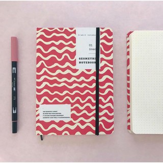 Sổ ruột Dotgrid Crabit Notebuck - Geometric