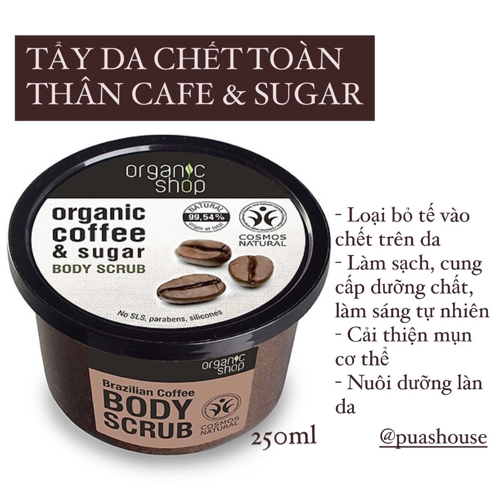 [CHÍNH HÃNG] TẨY DA CHẾT CAFE SÁNG DA HŨ 250ML | BigBuy360 - bigbuy360.vn