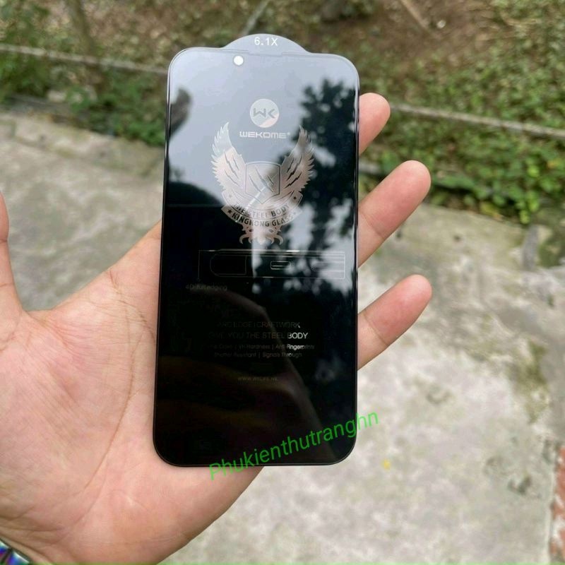 Kính cường lưc chống nhìn trộm WK IP 13 13 PRO 13 PRO MAX IP 14 14 PRO 14 PLUS 14 PRO MAX Full màn hình cảm ứng mượt