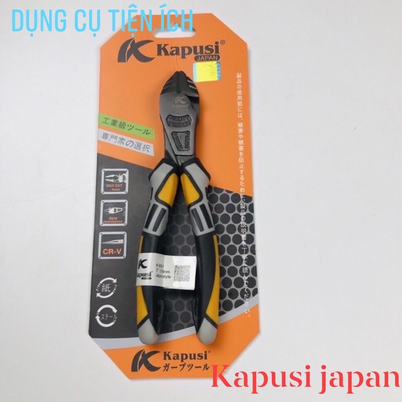 KAPUSI JAPAN.Kềm Cắt Dây Điện, kẽm