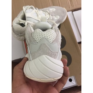 Giày sneaker yeezy500 retro bone white