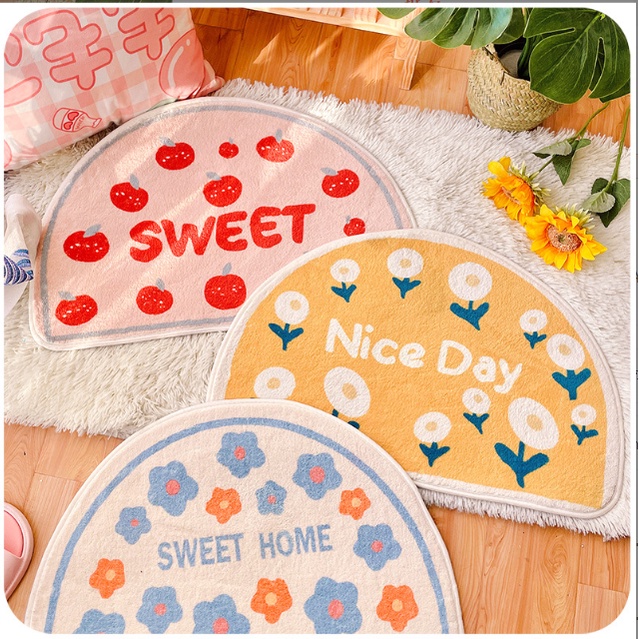 [ CAO CẤP] Thảm bông Cashmere Nice Day mềm mịn trải phòng tắm ( thảm lau chân )