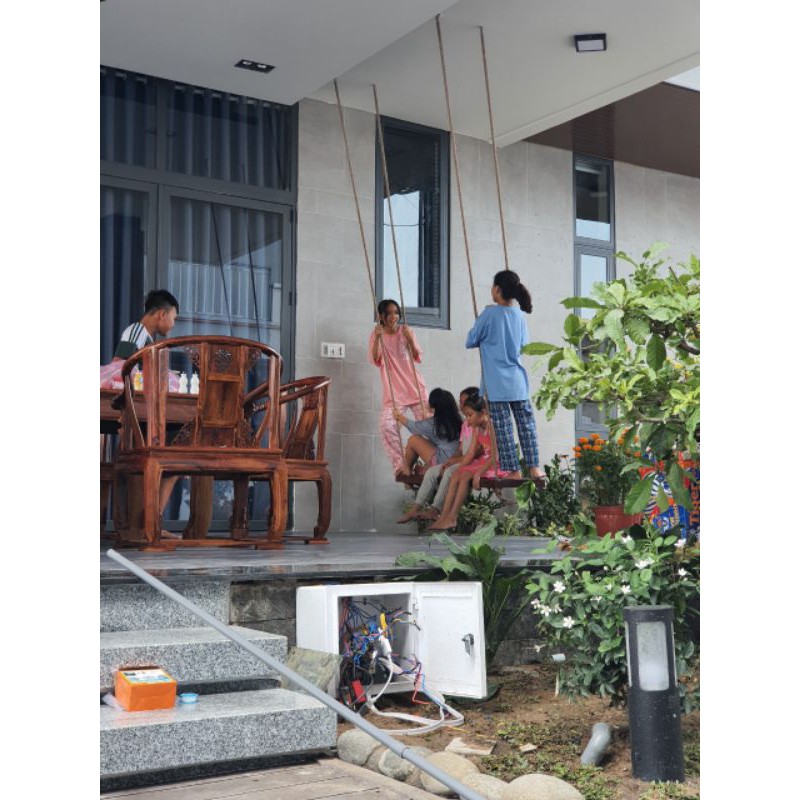 Xích đu gỗ KT 1m5x45