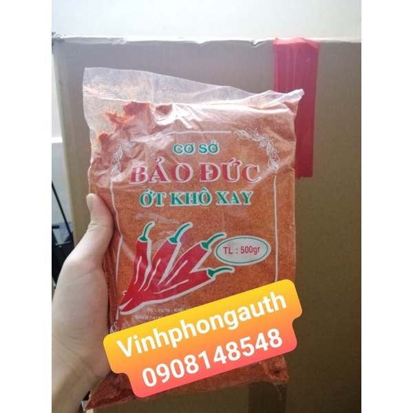 Bột Ớt Mịn  500gr (Bảo Đức)