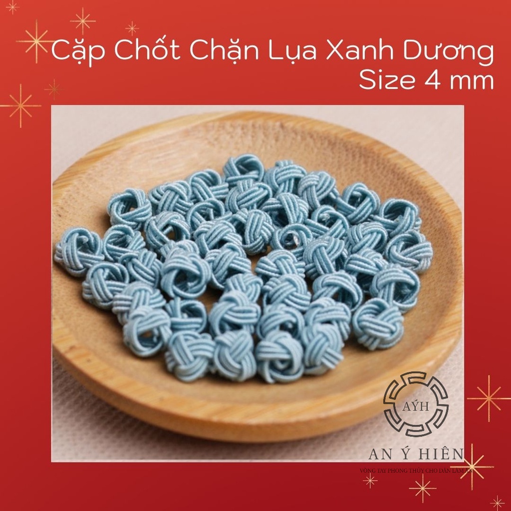 Chốt chặn lụa xanh dương ( An Ý Hiên)