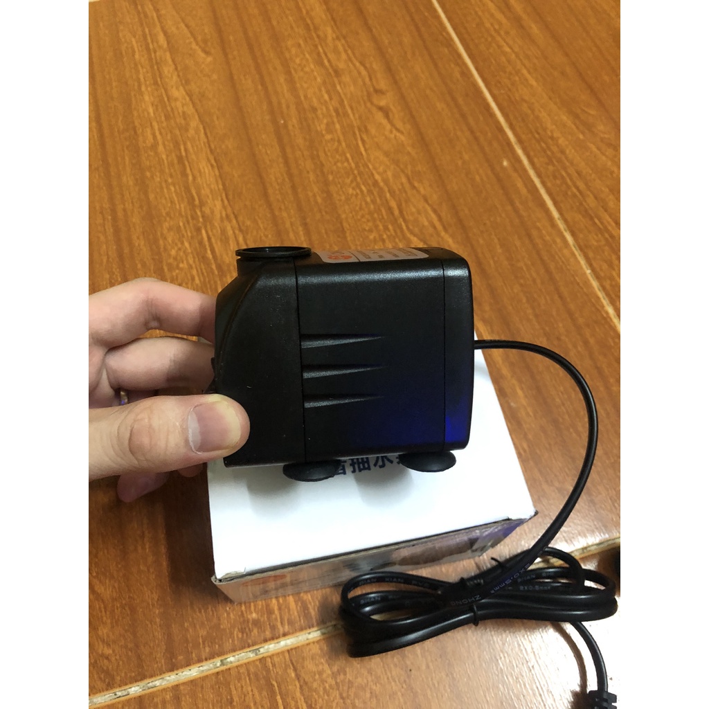 Máy bơm chìm lọc nước bể cá 15w-750l/h và 8w-600l/h, máy bơm chìm chuyên dụng cho bể cá bể thủy sinh