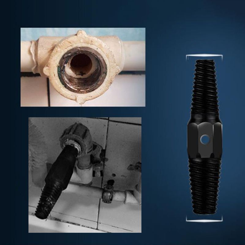 Bộ dụng cụ mở đầu vít hư gãy đường ống nước van vòi 2 đầu 4'' 6'' đa dụng nhà ở