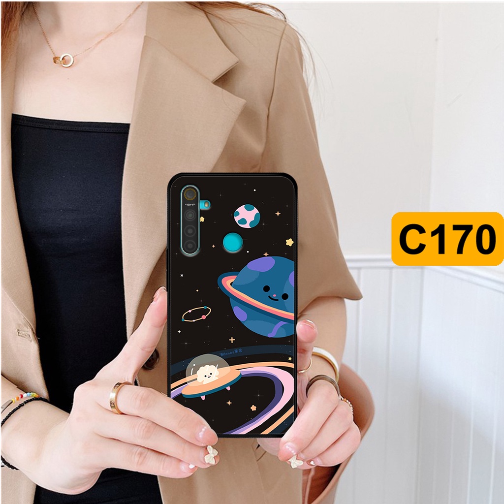 Ốp Realme 5 / 5 Pro / C3 in hình astronaut, phi hành gia vũ trụ hottrend, độc đáo, cá tính.