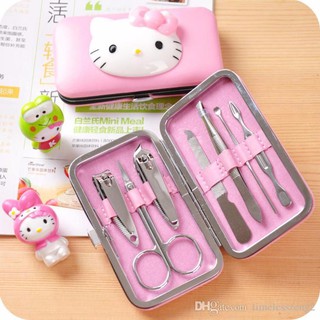BỘ BẤM MÓNG HELLO KITTY 7 MÓN MÃ SP KK3651