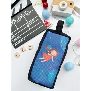 Bóp viết vải cô gái mây