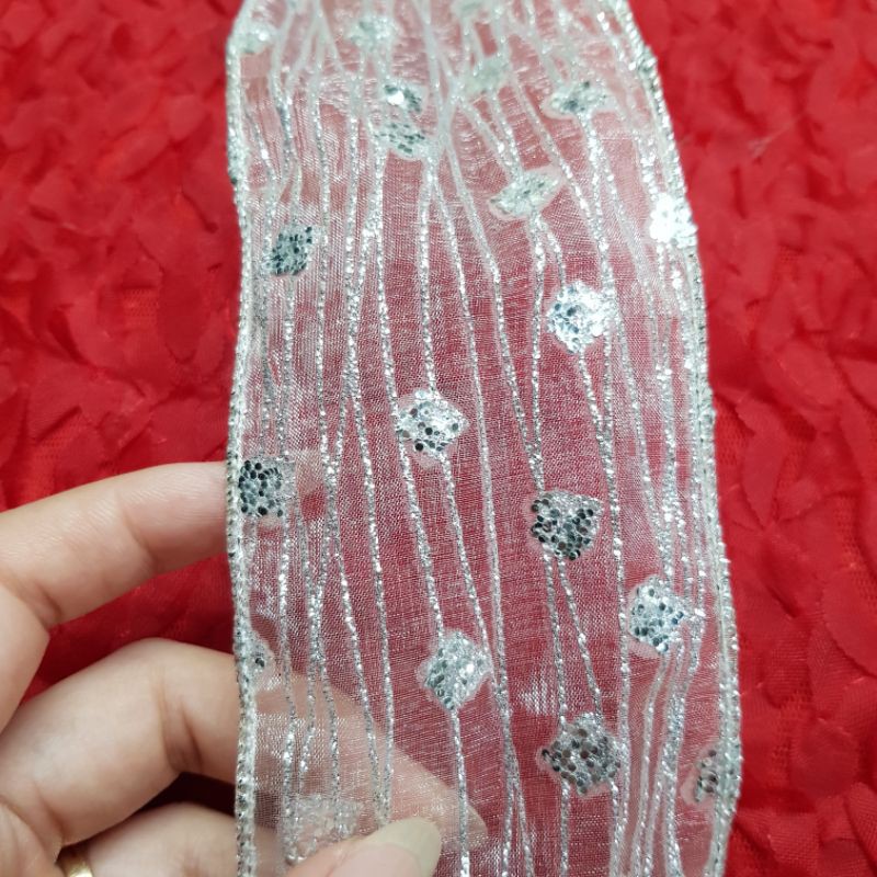 Ruy băng voan kim sa