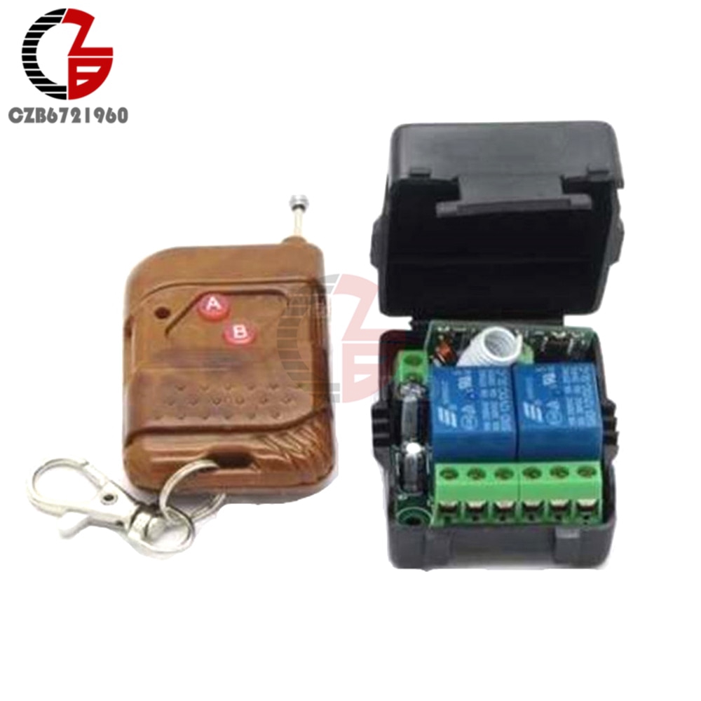 315MHz 433MHz DC 12V 2CH 2 Channel Wireless RF Remote Control Switch Transmitter+ Receiver Relay Switch Module | BigBuy360 - bigbuy360.vn