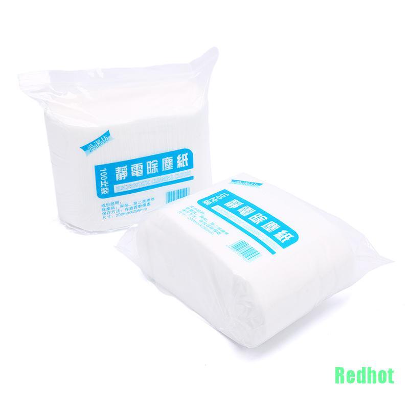 Bộ 100 Khăn Lau Bụi Tĩnh Điện Dùng Một Lần Tiện Lợi