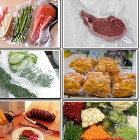 Túi PA hút chân không VHCK, Túi hút chân không 2 mặt trơn PA/PE, 2 lớp, khả năng chịu nhiệt tốt, Có thể in ấn hình ảnh