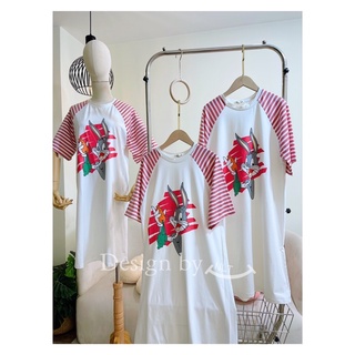 Váy Suông Tay Phối Màu 🐰🥕