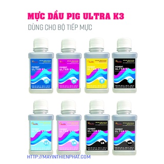 Mực dầu (Pigment UV) dùng cho máy in phun 100ml
