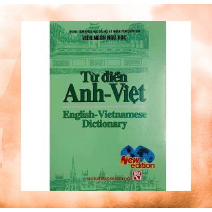 Sách - Từ điển Anh Việt - English VietNamese dictionary (bìa cứng)
