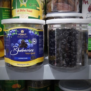 Việt Quất sấy dẻo monuts thơm ngon (hộp 250gr)