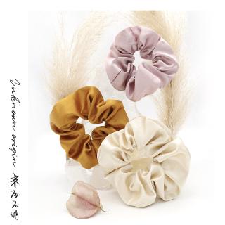  Dây buộc tóc đuôi ngựa đàn hồi chất lụa satin
