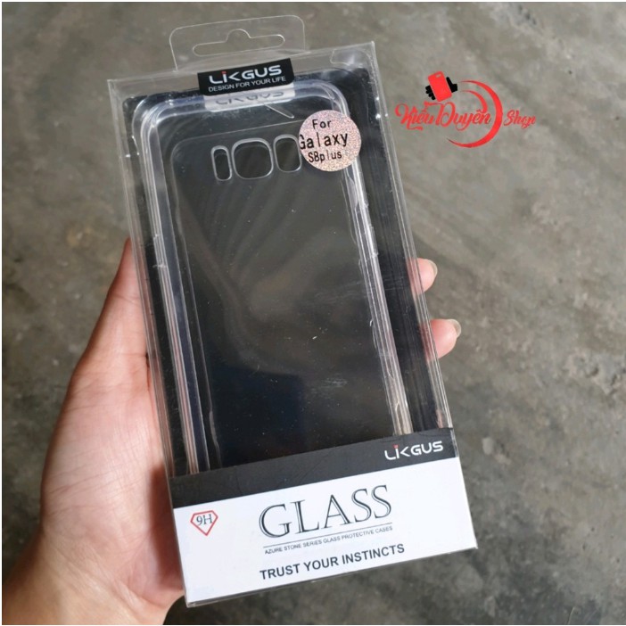 Ốp lưng Galaxy Note 8 hiệu Likgus chống sốc, không ố vàng ( Trong suốt )