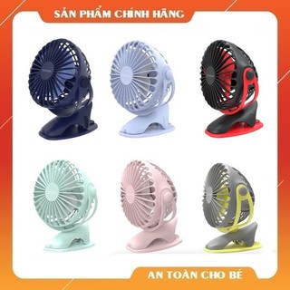Quạt Kẹp YOOBAO F04 Xoay góc 360 độ, Quạt kẹp Xe đẩy, để bàn Pin sạc 6400mAh