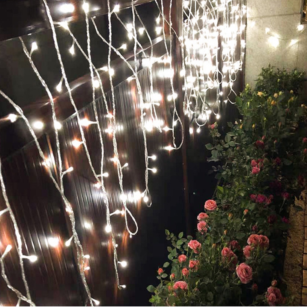 Dây đèn led trang trí phòng ngủ decor noel Tết 10m HOA GẠO GDLK nối dây được, chịu nước LOẠI TỐT không chớp nháy