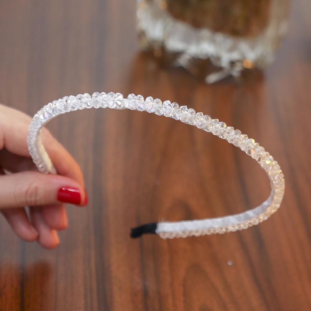 Cài tóc đính đá lấp lánh thời trang xinh xắn cho nữ