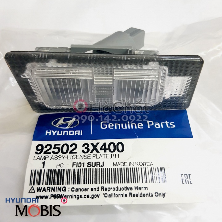 Đèn soi biển số Elantra chính hãng HYUNDAI MOBIS Hàn Quốc 🎯 925013X400 / 925023X400