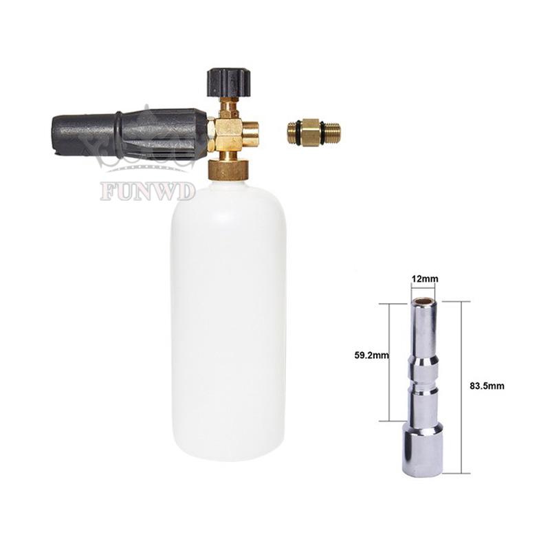 Đầu nối inox khối lượng nhẹ tháo lắp nhanh 200bar-2900PSI dùng cho bình xịt bọt tuyết rửa xe Nilfisk Kew Alto